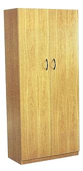 Cupboard Wooden 1800 High 450 Deep 800 W Onyx